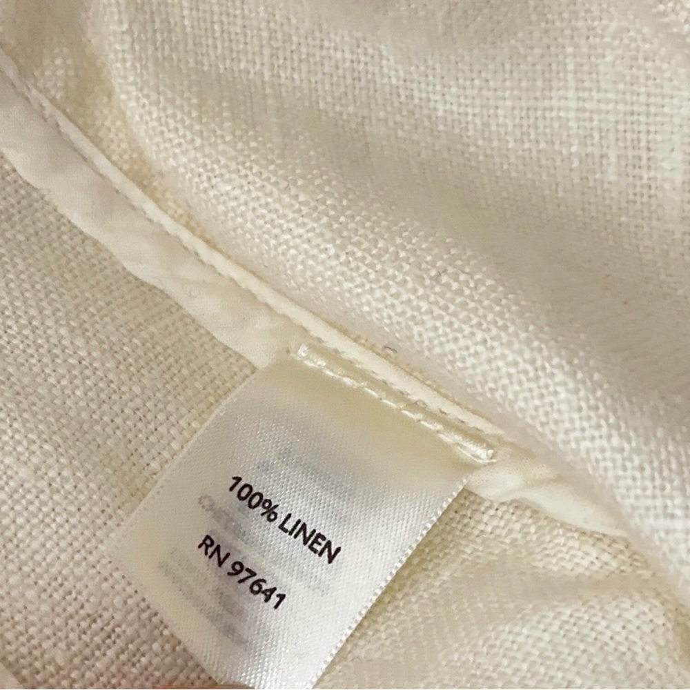 J Jill Linen Jacket Womens Size XS Button Front Business Casual Office Work - Picture 4 of 5